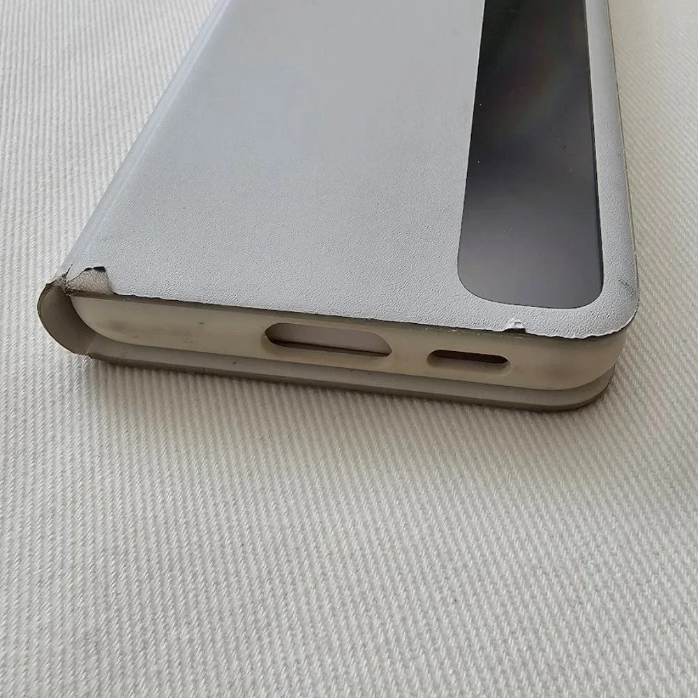 Samsung Galaxy S21 Ultra 5G S-View Flip Cover Case with Display Gray PREOWNED
